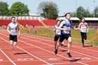 Jack Hepple (Morpeth) winning the under-20s 100 metres at the North Eastern Champs, Gateshead.